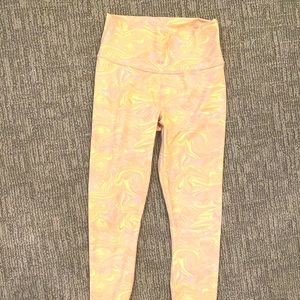 Fabletics 7/8 swirl leggings.
